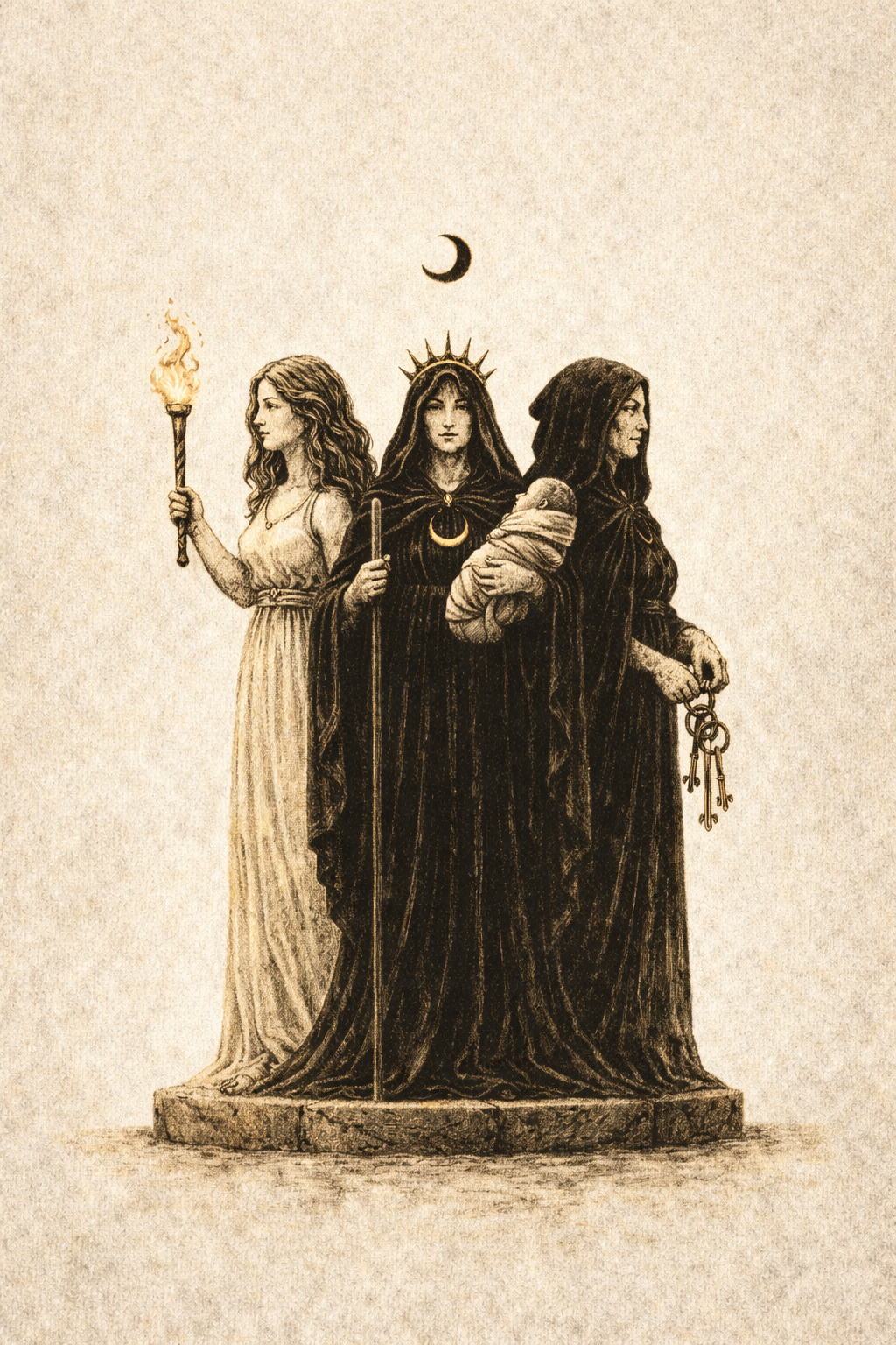 Hécate: la diosa de la encrucijada